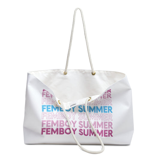 Femboy Summer Weekender Bag