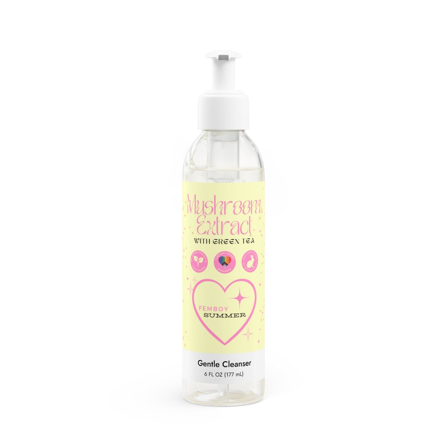 Mushroom Extract with Green Tea - Gentle Cleanser