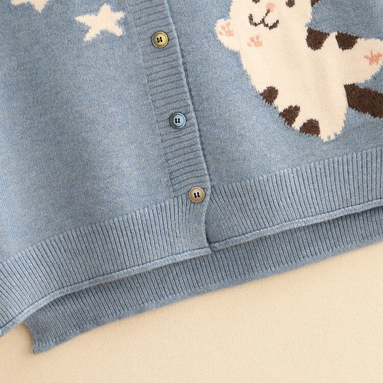Star Chasin' Kitty Button-Up Vest