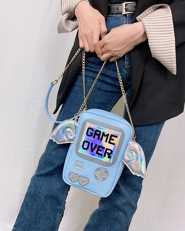 Angelic Game Over Crossbody Bag