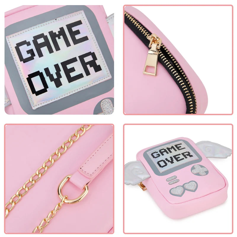 Angelic Game Over Crossbody Bag