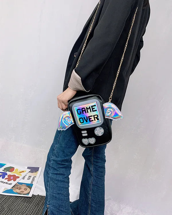 Angelic Game Over Crossbody Bag