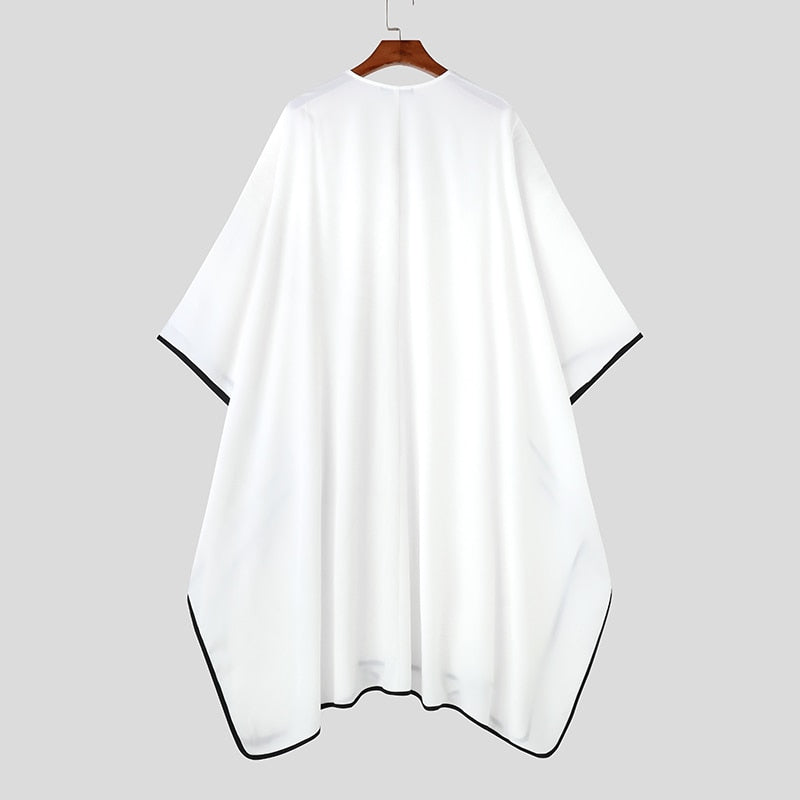 Sheer + Flowy Poncho