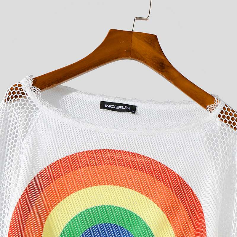 Ultimate Pride Mesh Crop Top
