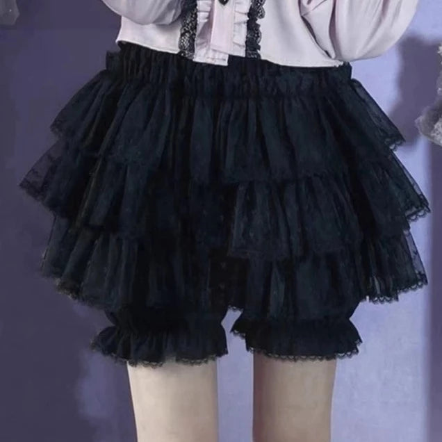 Lacy Layered Bloomers