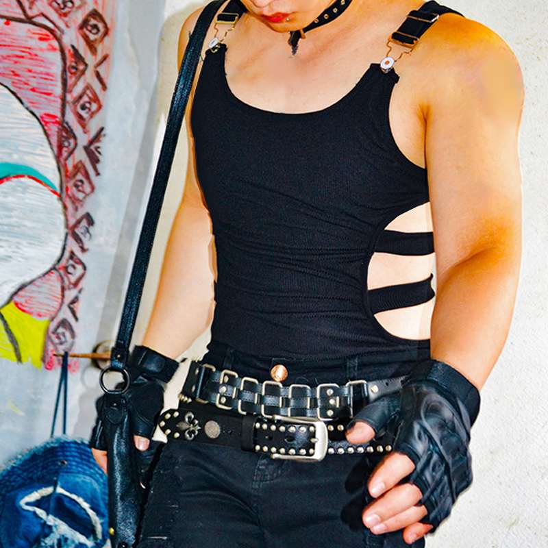 Side Strapped Tank Top