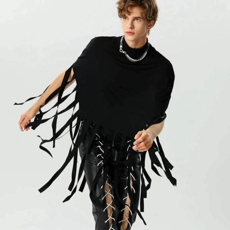 Thique Tasseled Capelet