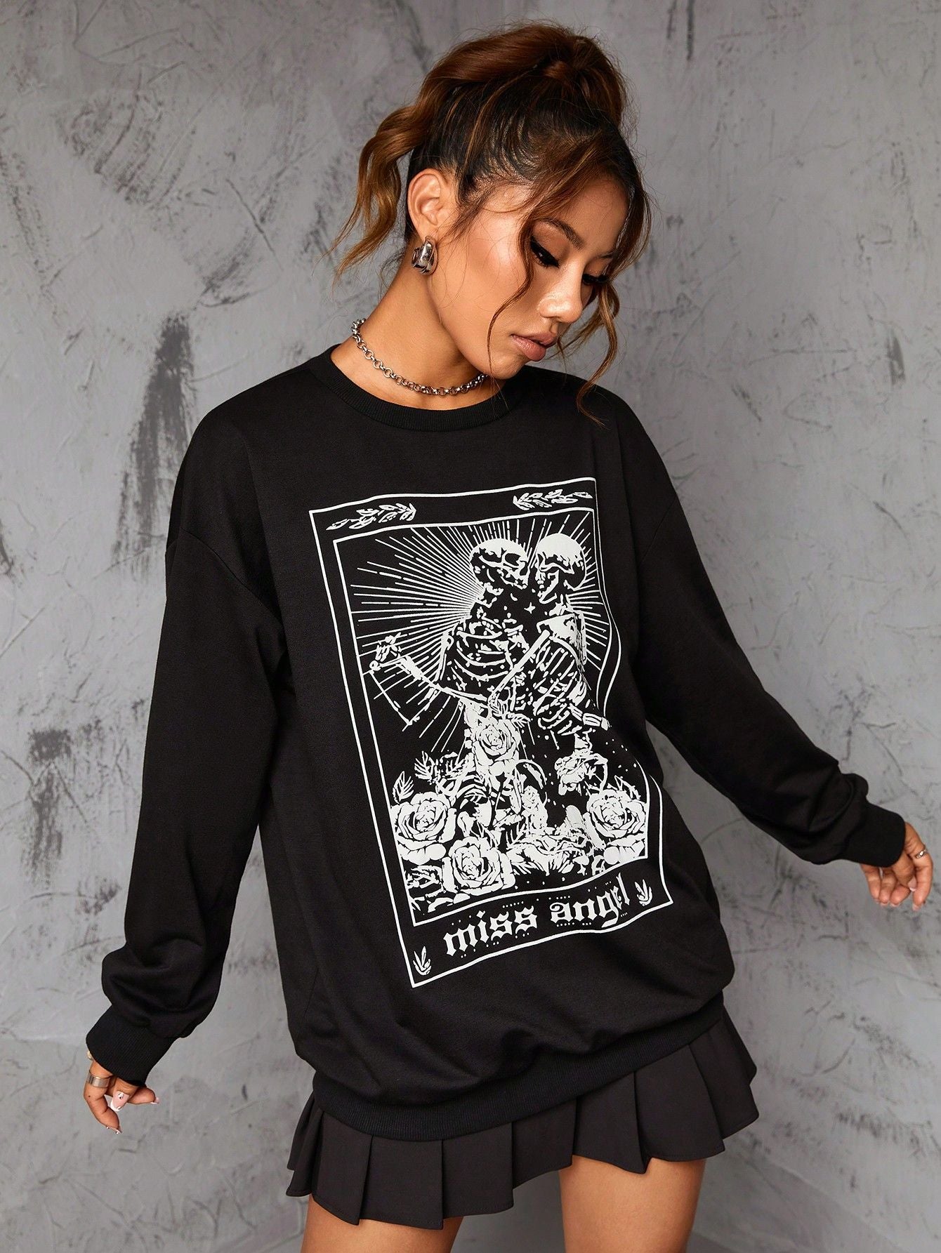 Miss Angel Tarot Sweater