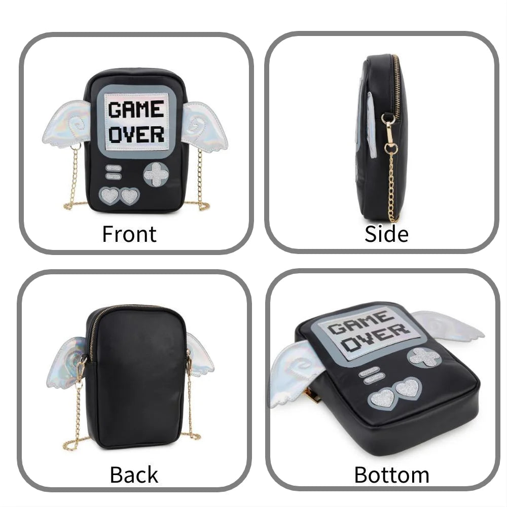 Angelic Game Over Crossbody Bag