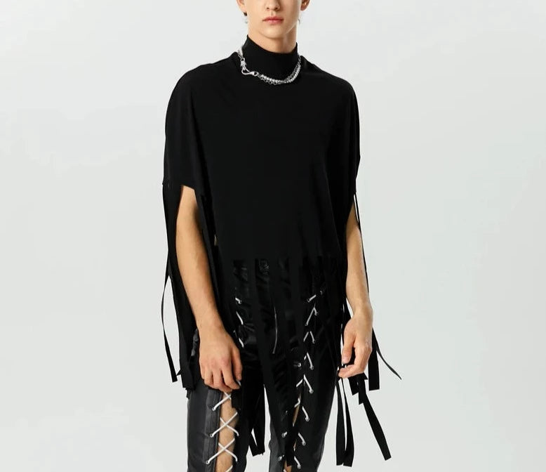Thique Tasseled Capelet