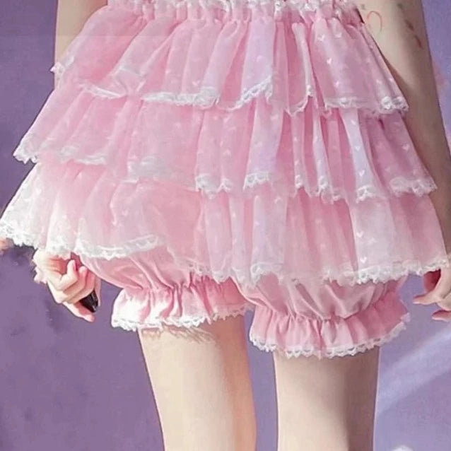 Lacy Layered Bloomers