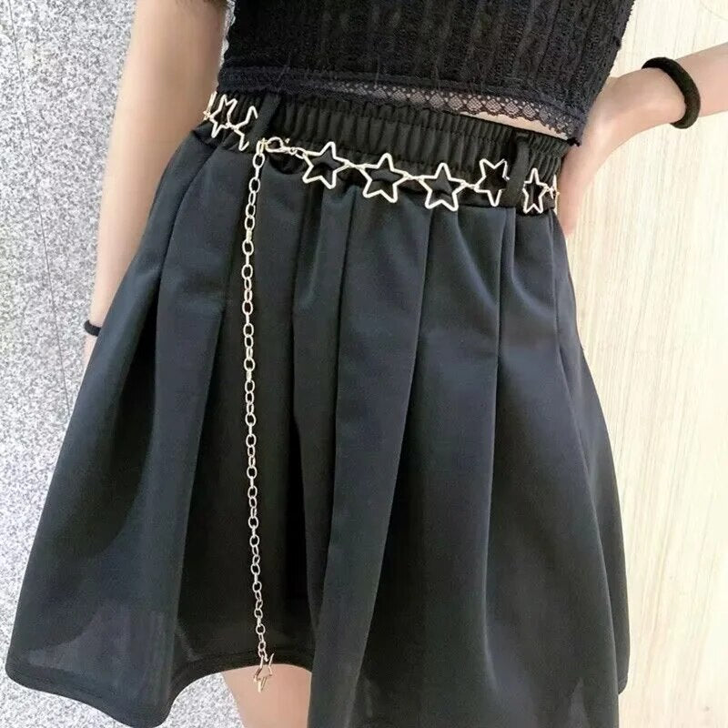 Metal Star Waist Chain