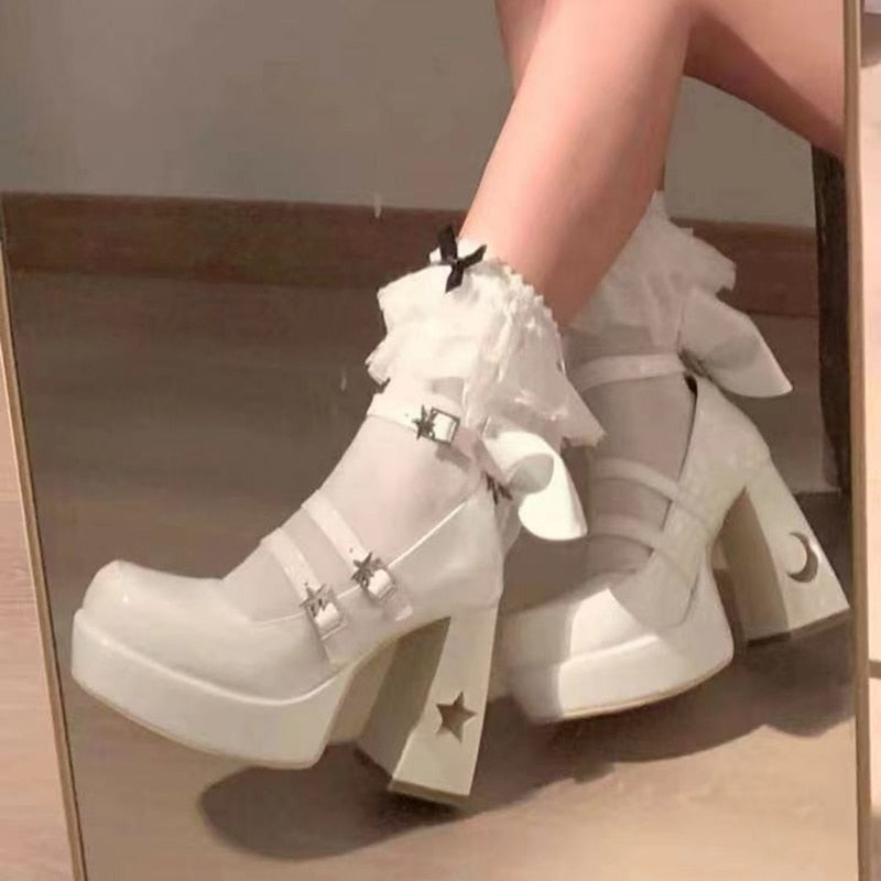 Star + Moon Chunky Platforms