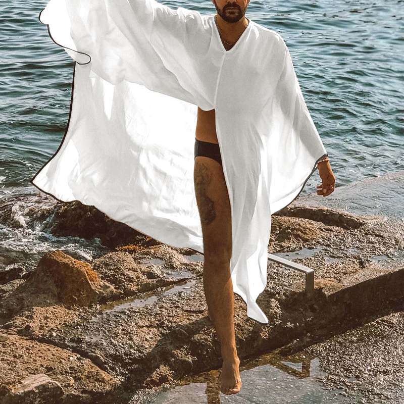 Sheer + Flowy Poncho