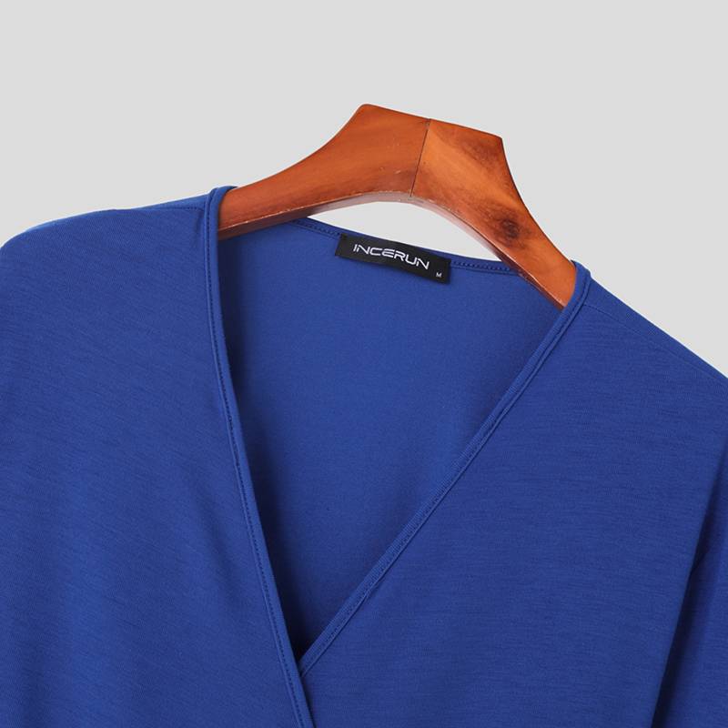 Wraparound Long Sleeve Top