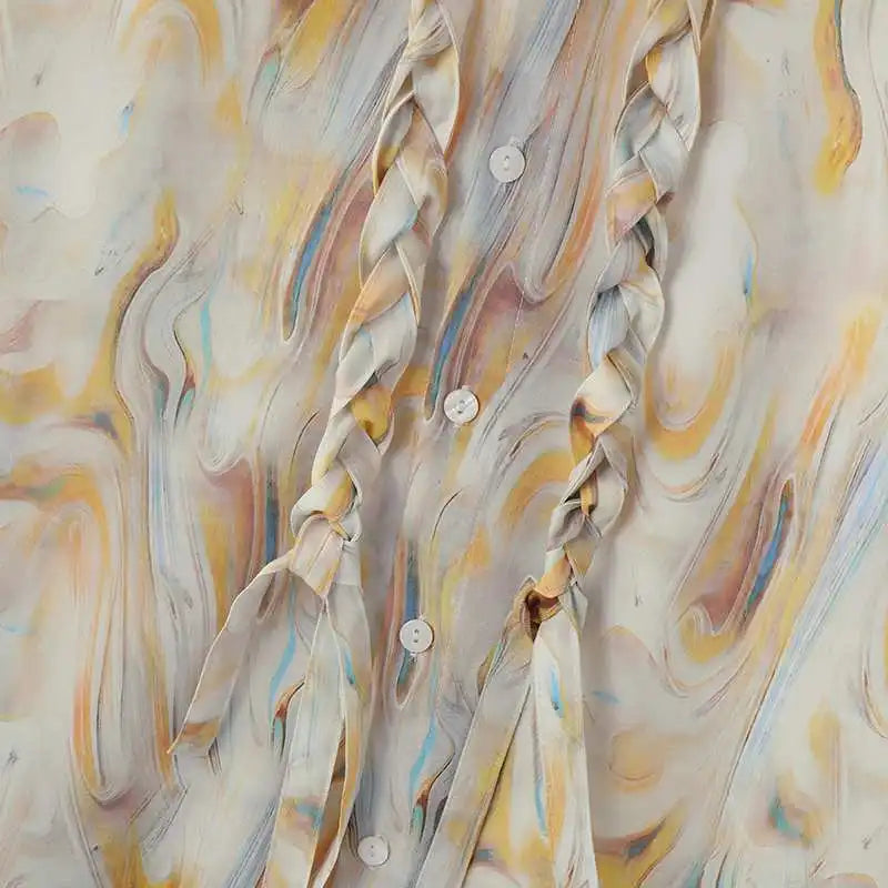Marble Swirls Blouse