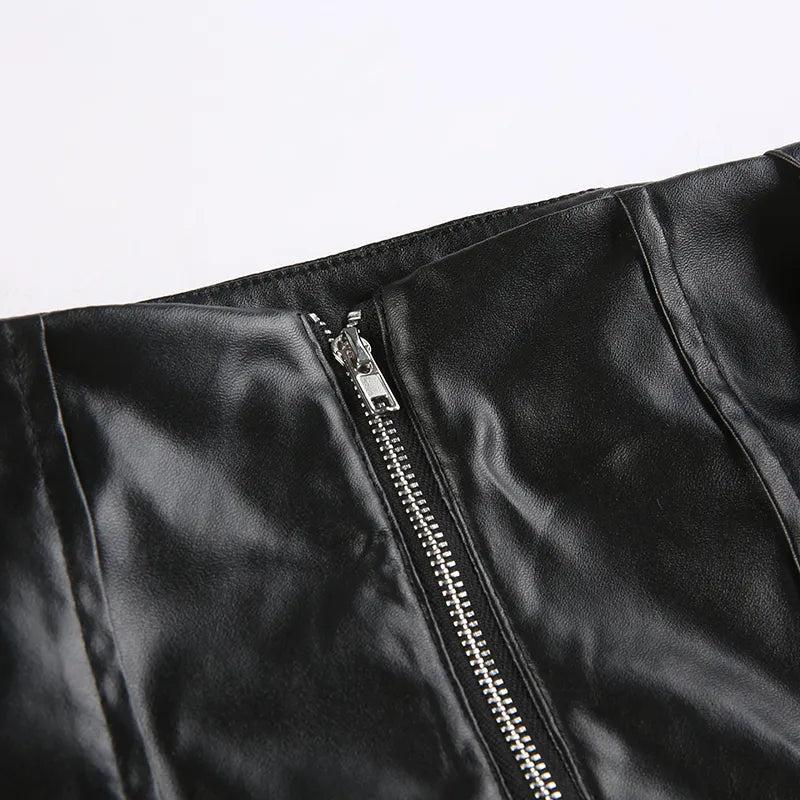 Wide Belted Micro Skirt