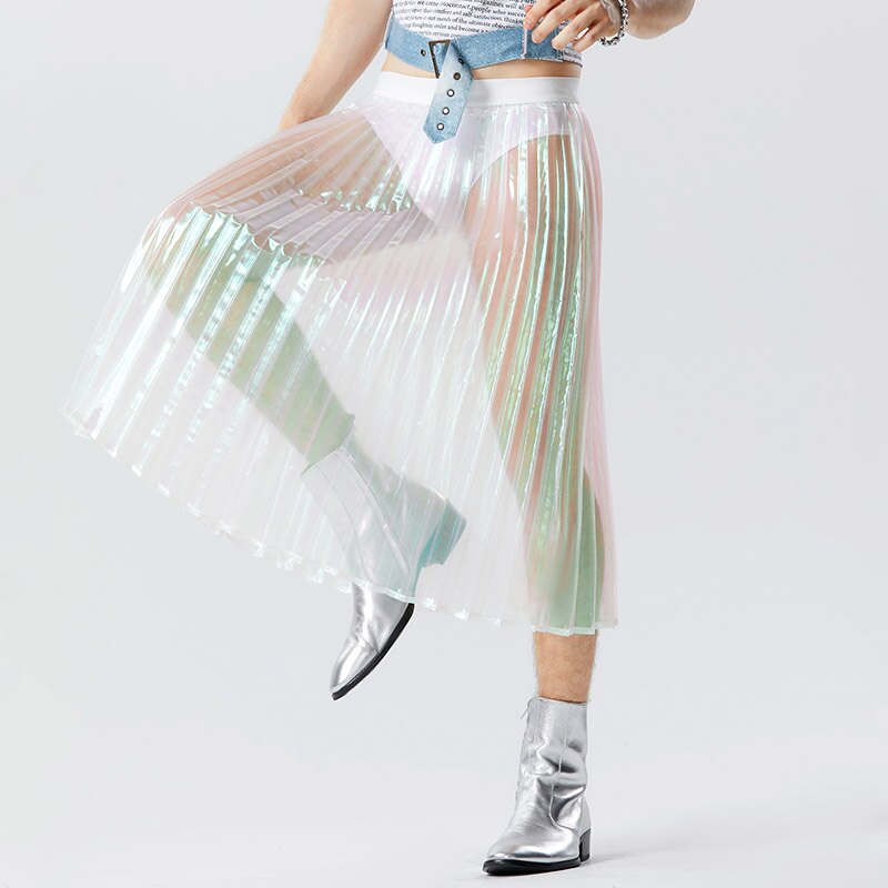 Sheer Iridescence Skirt