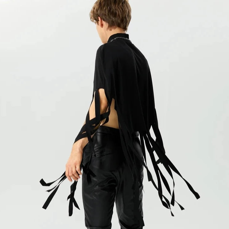 Thique Tasseled Capelet