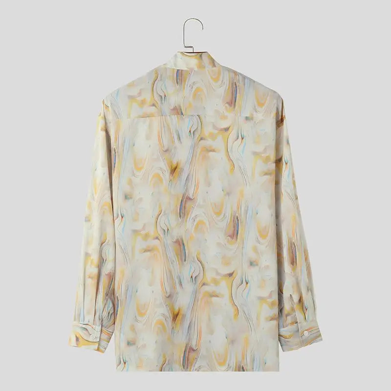 Marble Swirls Blouse