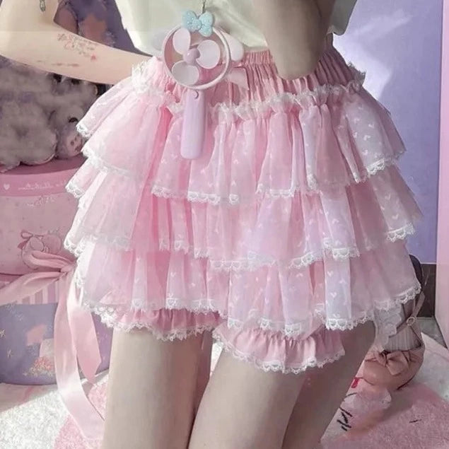 Lacy Layered Bloomers