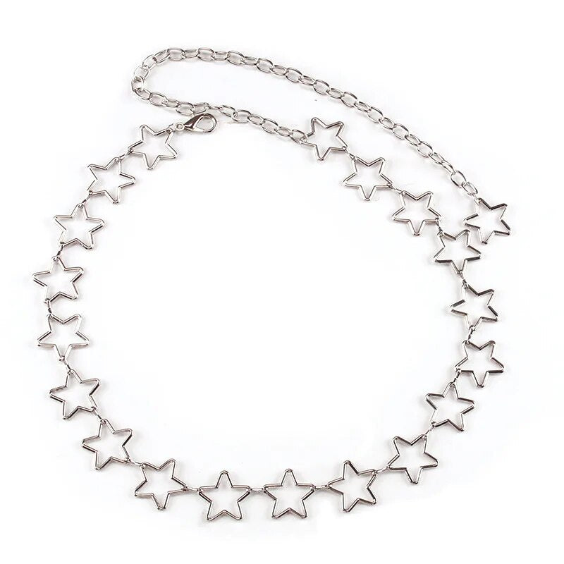 Metal Star Waist Chain