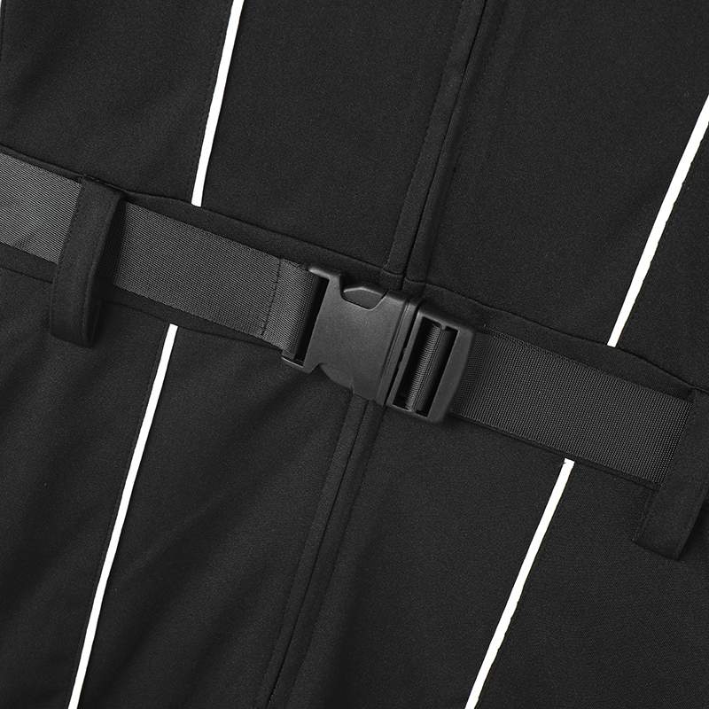 Buckled In Striped Romper