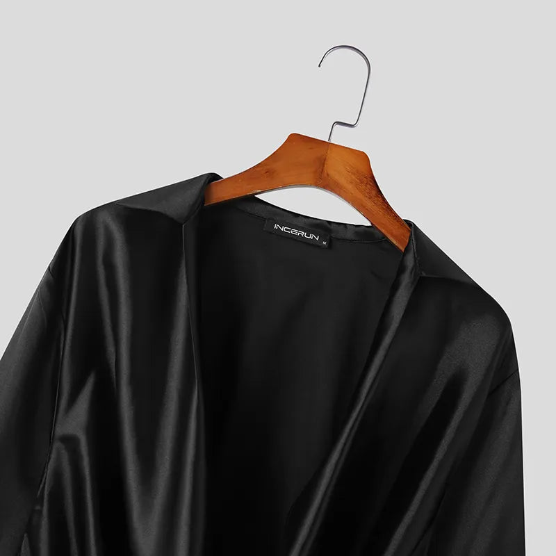 Take the Plunge Satin Top