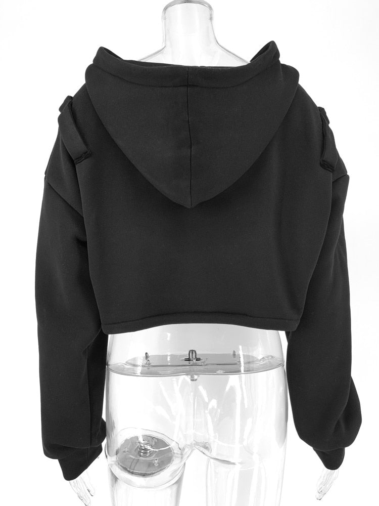 Ribcage Cut-Outs Hoodie