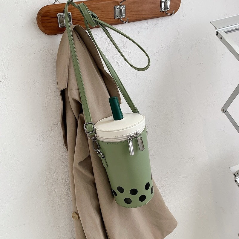 Boba Tea Novelty Shoulder Bag