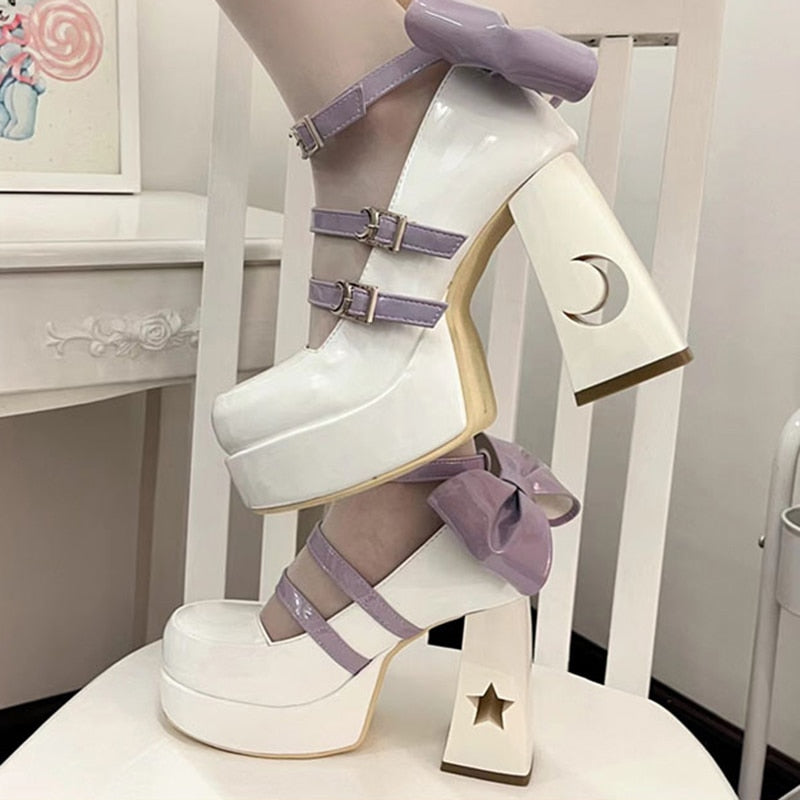 Star + Moon Chunky Platforms
