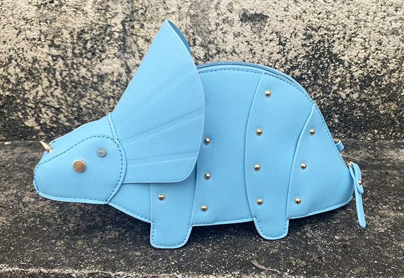 Triceratops Mini Crossbody Bag