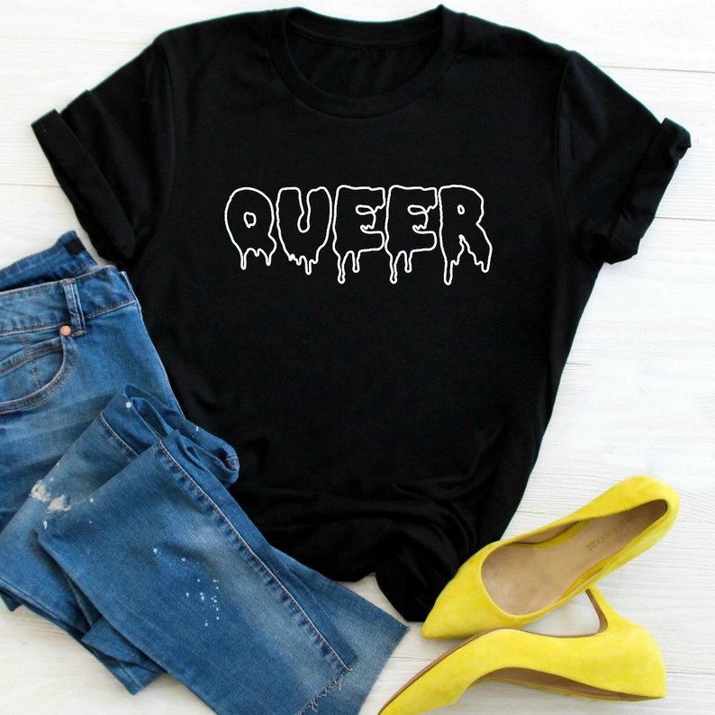 Queer Slime Typography T-Shirt