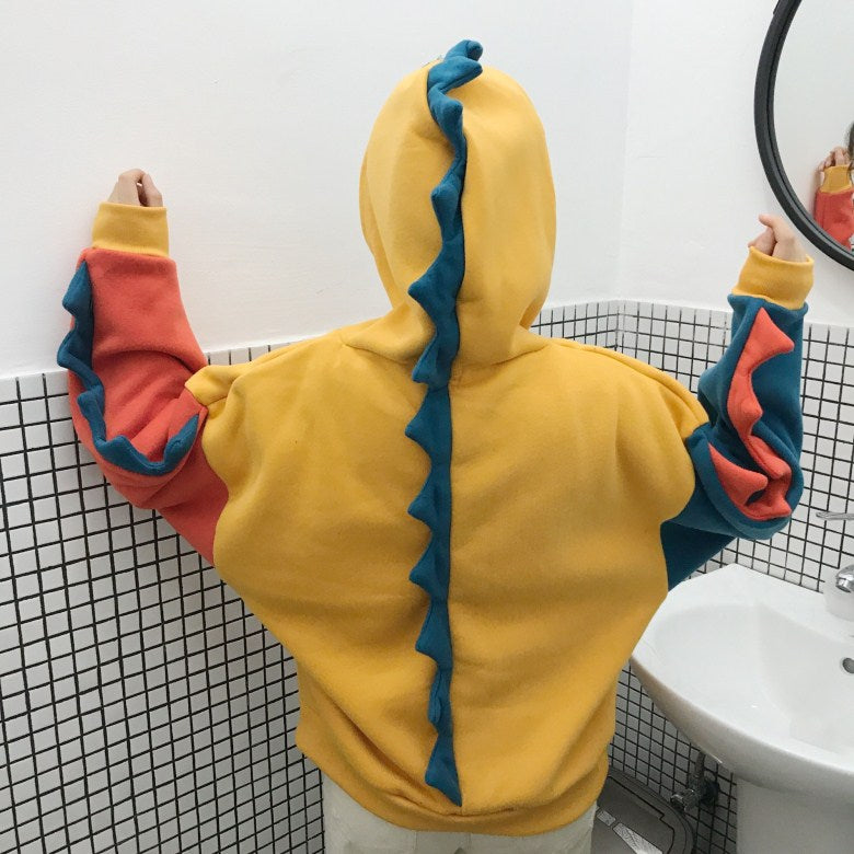 Primary Colours Dinosaur Hoodie