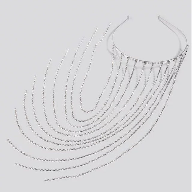 Rhinestone Chain Headband