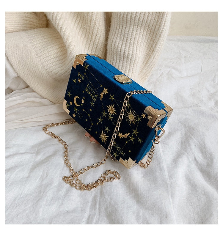 Starry Sky Clutch Purse