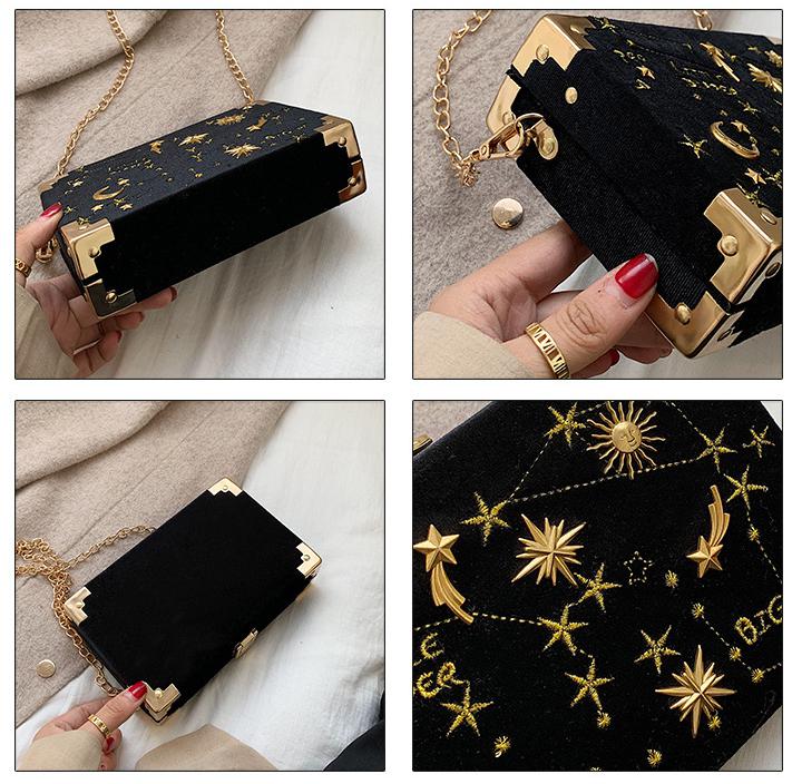 Starry Sky Clutch Purse