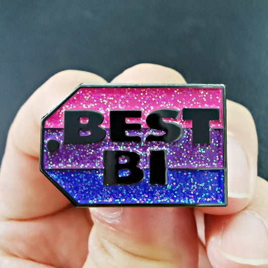 Best Bi Enamel Pin