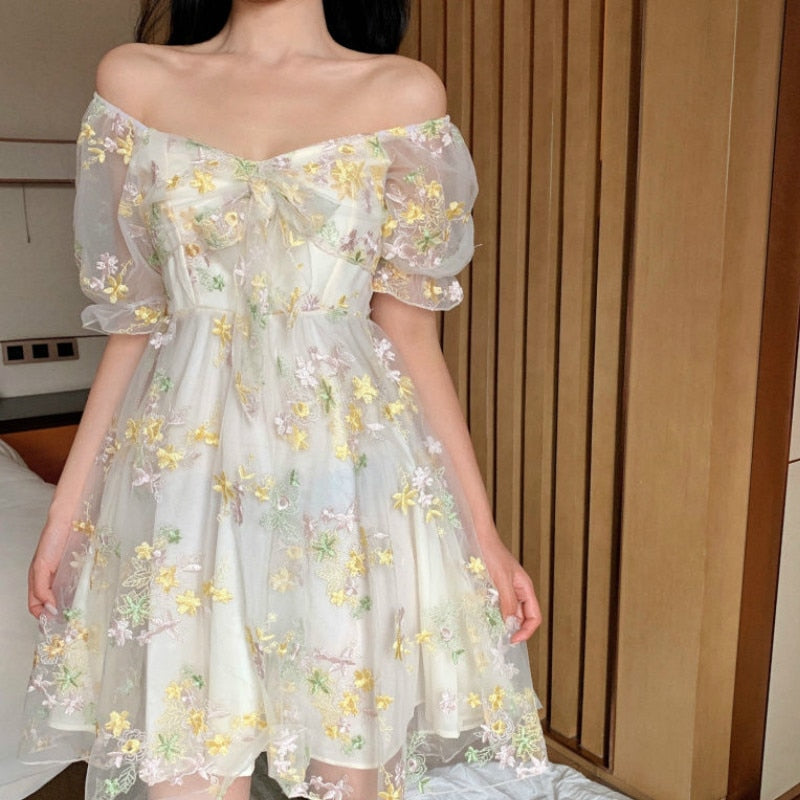 Sheer Floral Sundress