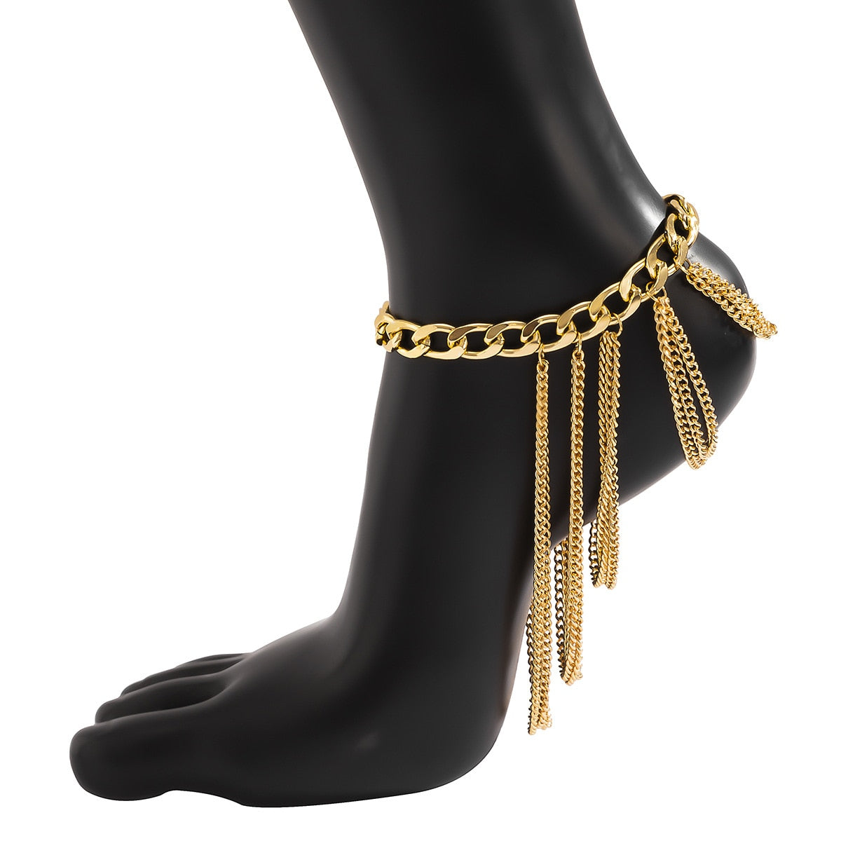 Gold Chain Ankle Bracelet