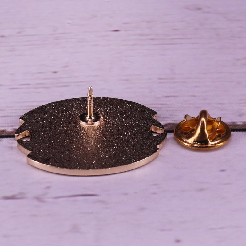 Cinnamon Rolls Not Gender Roles Enamel Pin