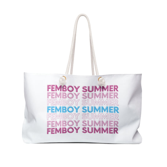 Femboy Summer Weekender Bag