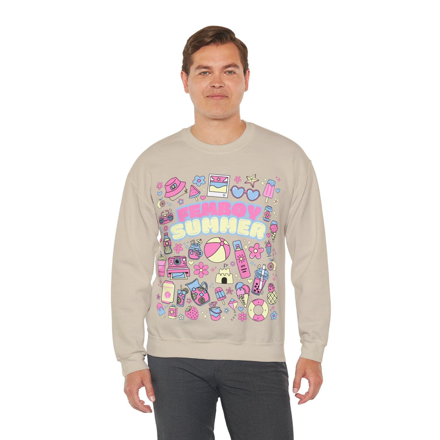 Summer Extravaganza Femboy Summer Sweatshirt