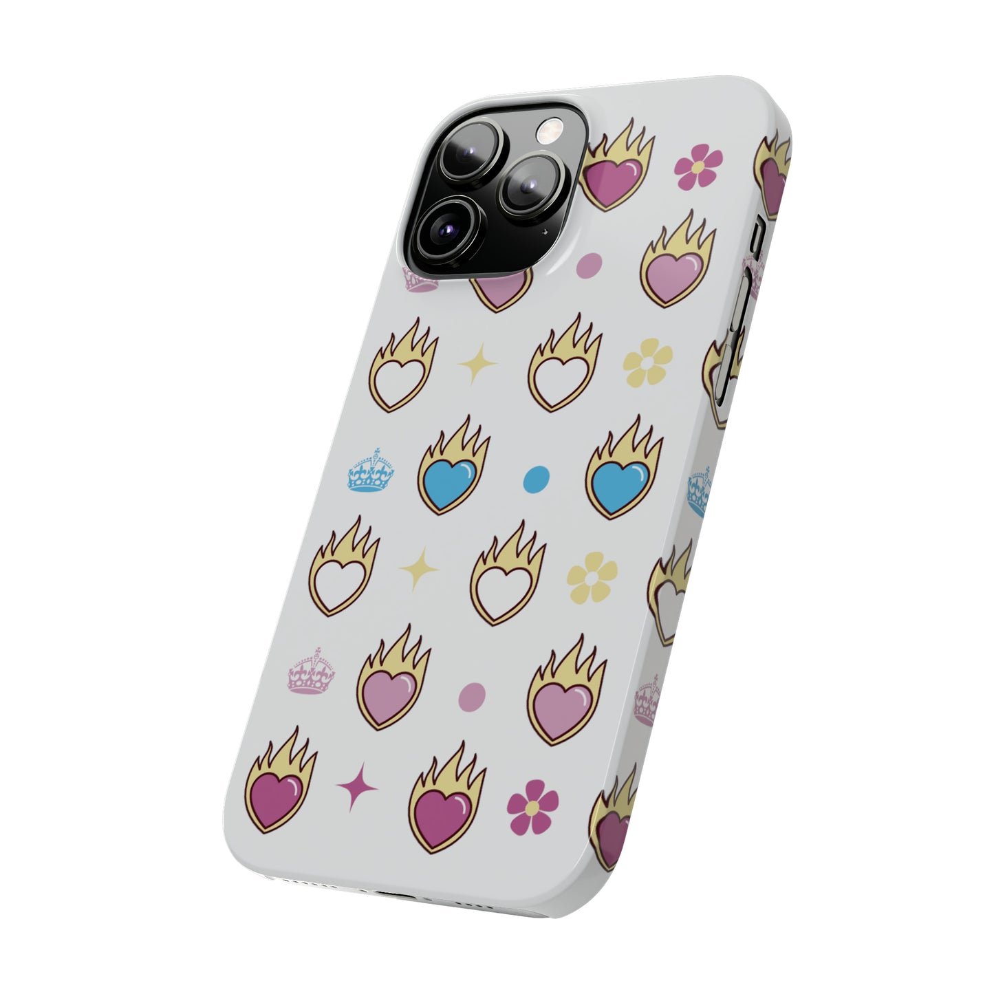 Femboy Summer Iconique Pattern iPhone Case