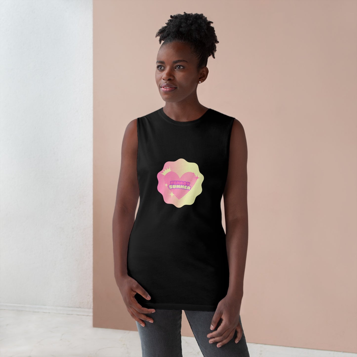 Femboy Summer Alt Logo Barnard Tank Top