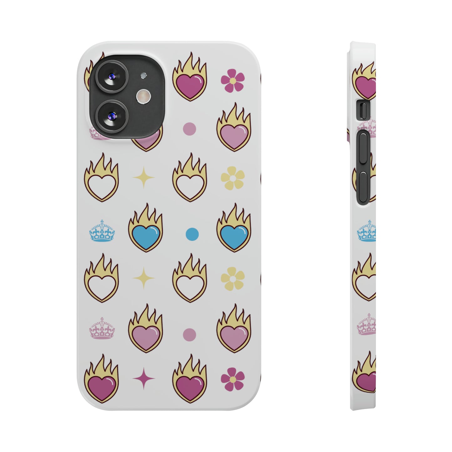 Femboy Summer Iconique Pattern iPhone Case