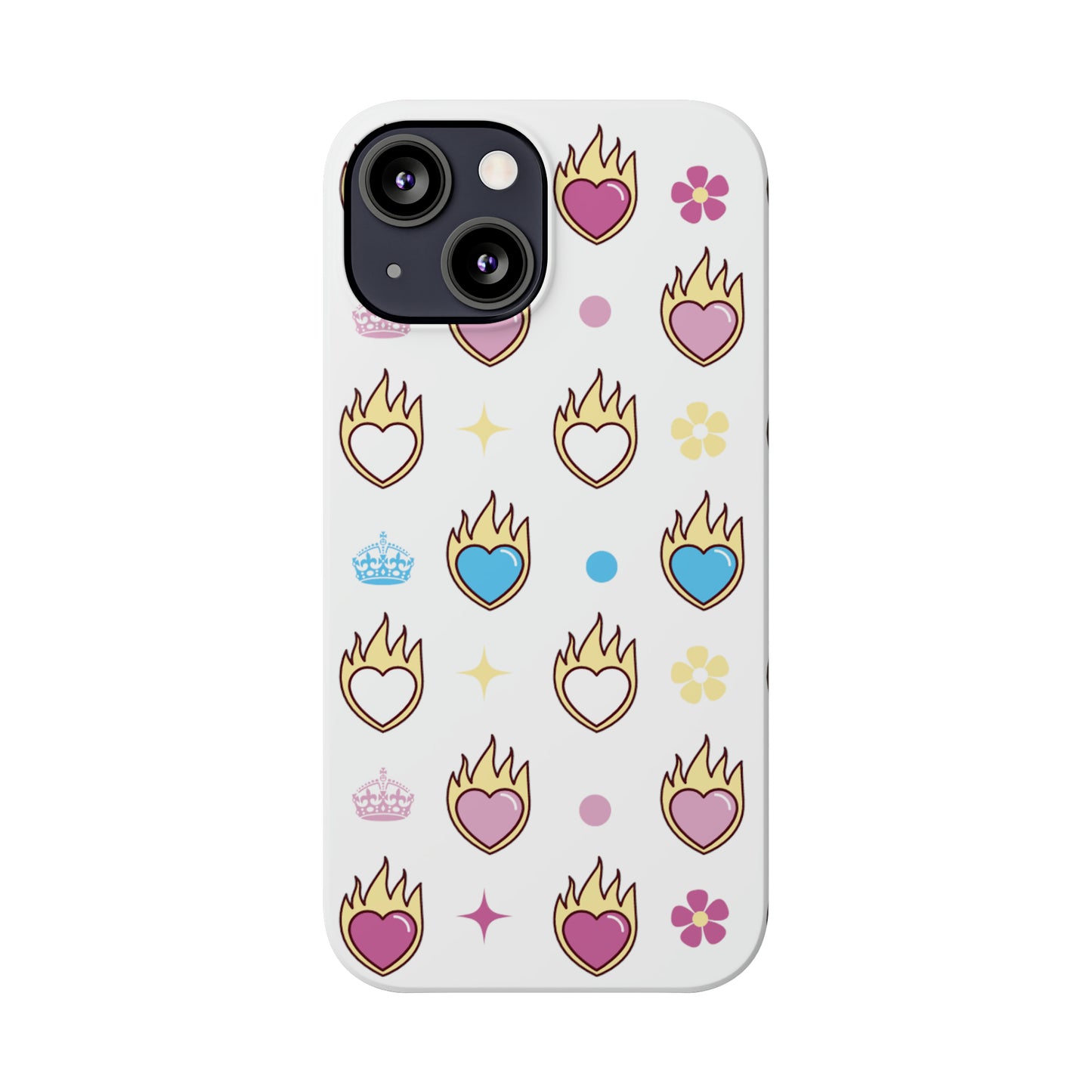 Femboy Summer Iconique Pattern iPhone Case