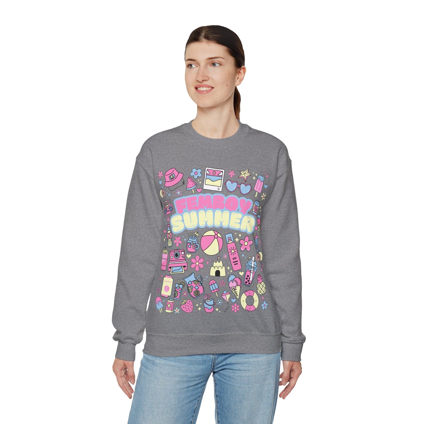 Summer Extravaganza Femboy Summer Sweatshirt