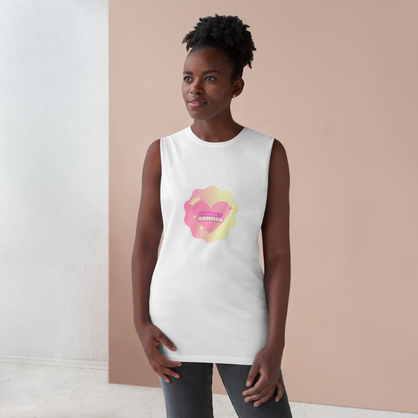 Femboy Summer Alt Logo Barnard Tank Top