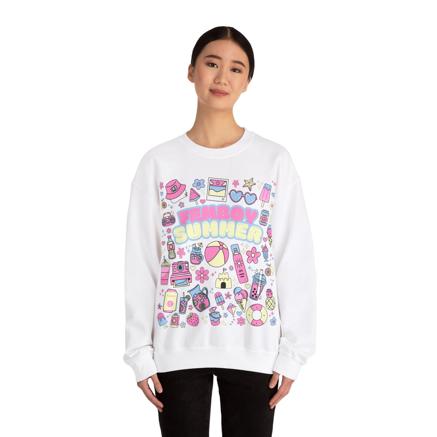 Summer Extravaganza Femboy Summer Sweatshirt